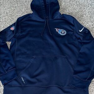 Tennessee Titans thermafit navy Nike men’s hoodie size medium